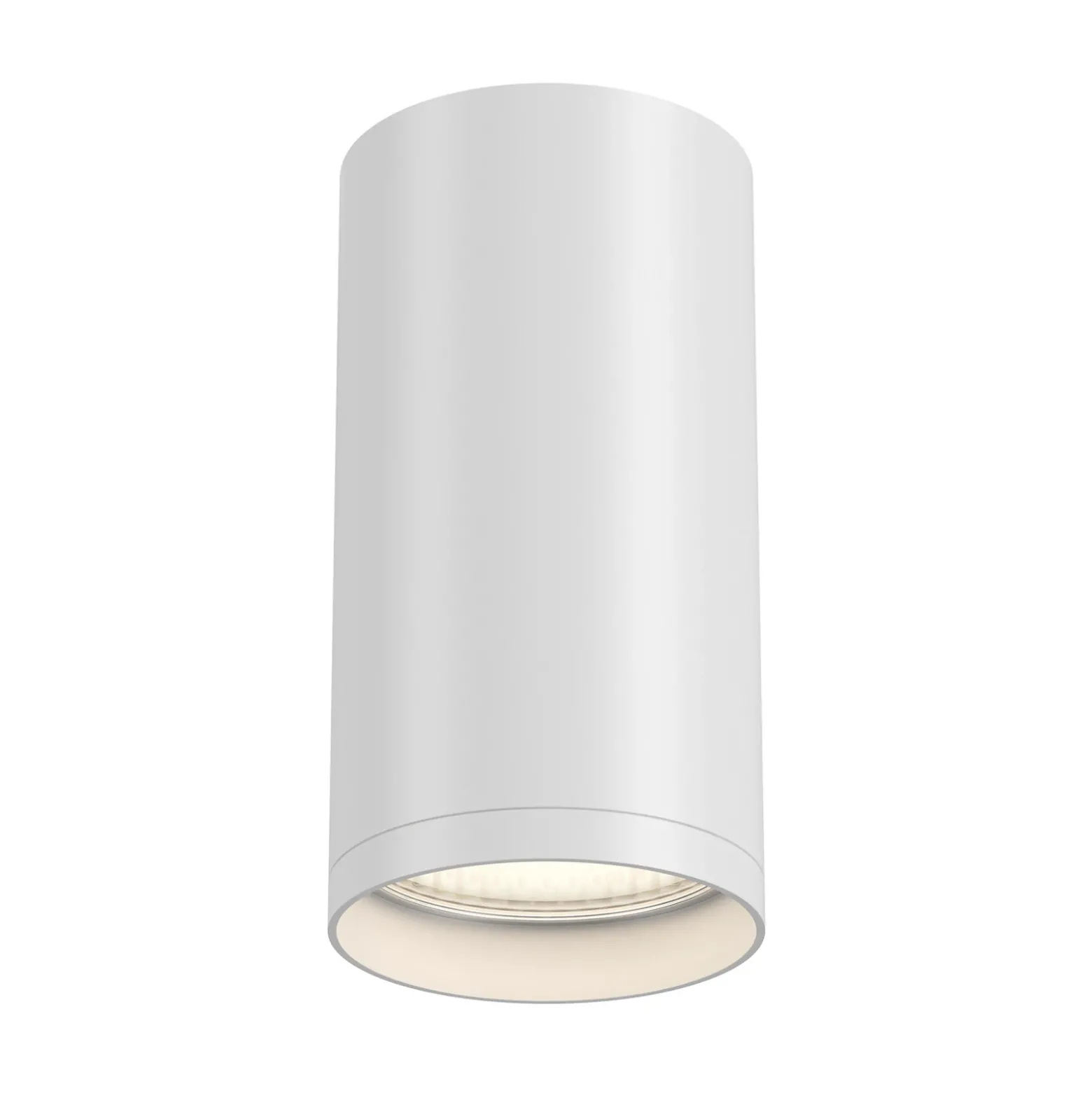 Maytoni Focus downlight, blanco, Ø 5,2 cm, aluminio, GU10