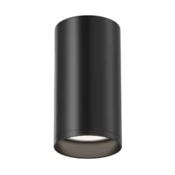 Maytoni Focus downlight, negro, Ø 5,2 cm, aluminio, GU10