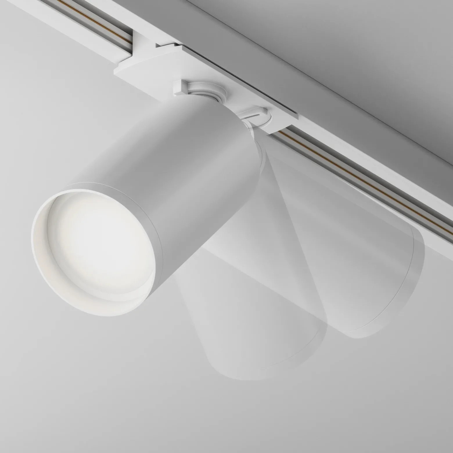 Maytoni Focus S Spot, sistema Unity, GU10, blanco