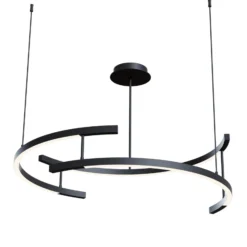 Maytoni Line lámpara colgante LED redondo, 4.000 K
