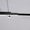 Maytoni Line lámpara colgante LED 3.000K negro