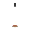 Maytoni lámpara colgante LED El, Ø 15,3 cm, naranja, aluminio