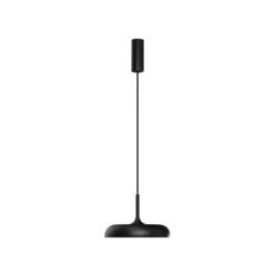 Maytoni lámpara colgante LED Gerhard, negra, Ø 30 cm, metal