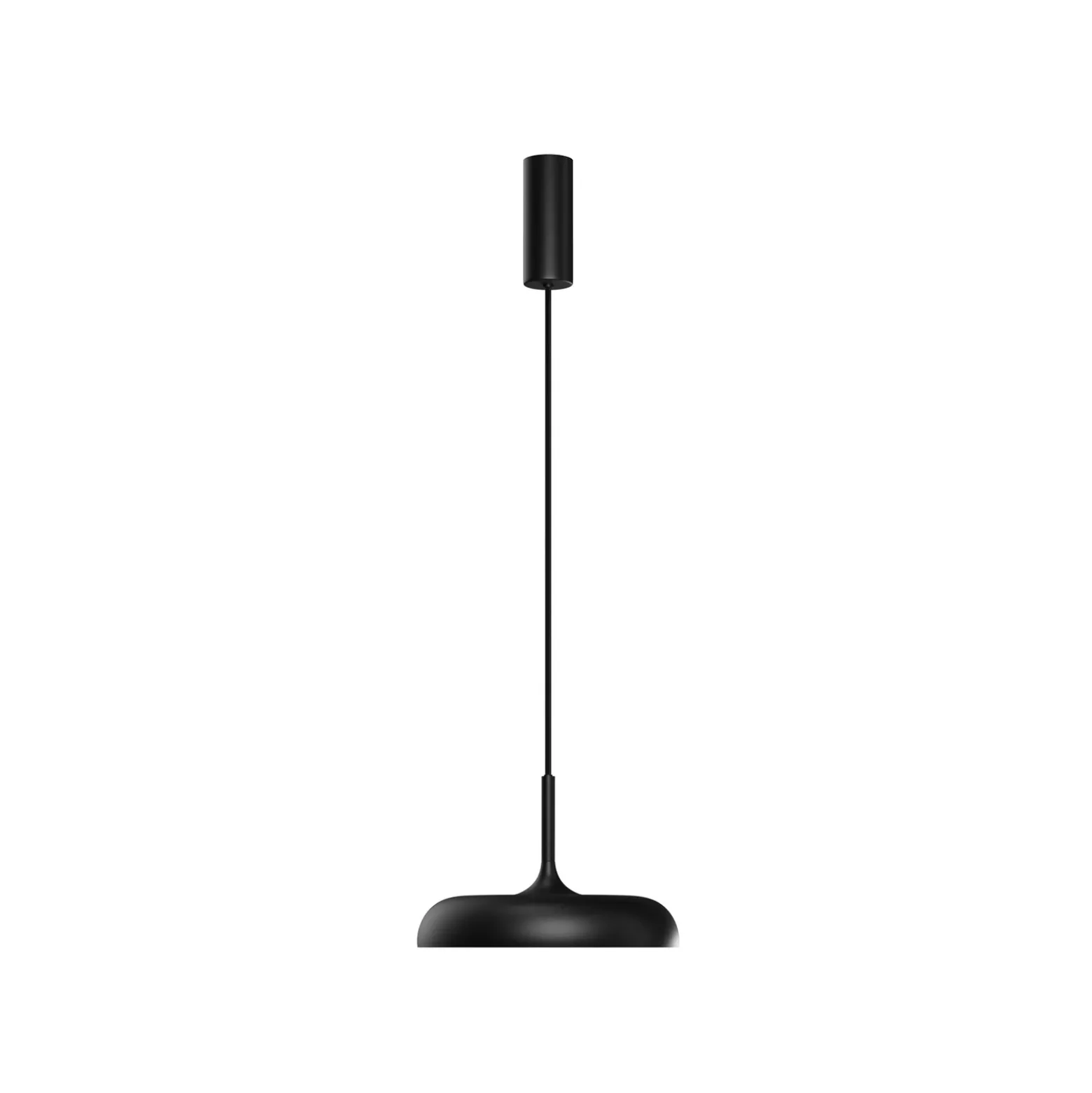 Maytoni lámpara colgante LED Gerhard, negra, Ø 30 cm, metal