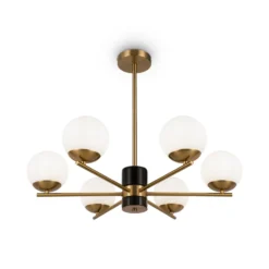 Maytoni Lámpara colgante Marble, 6 luces