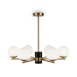 Maytoni Lámpara colgante Marble, 6 luces