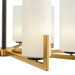 Maytoni lámpara de araña Fortano, 10 luces, cristal, E27