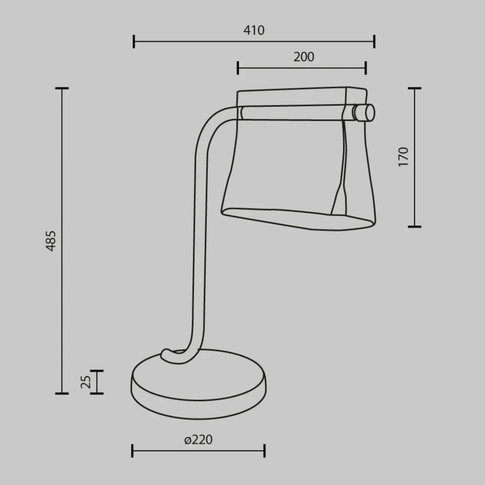 Maytoni Lámpara de mesa LED Cabaret, latón/transparente, altura 48,5 cm