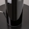 Maytoni Lámpara de mesa Memory, negra, altura 42 cm, cerámica