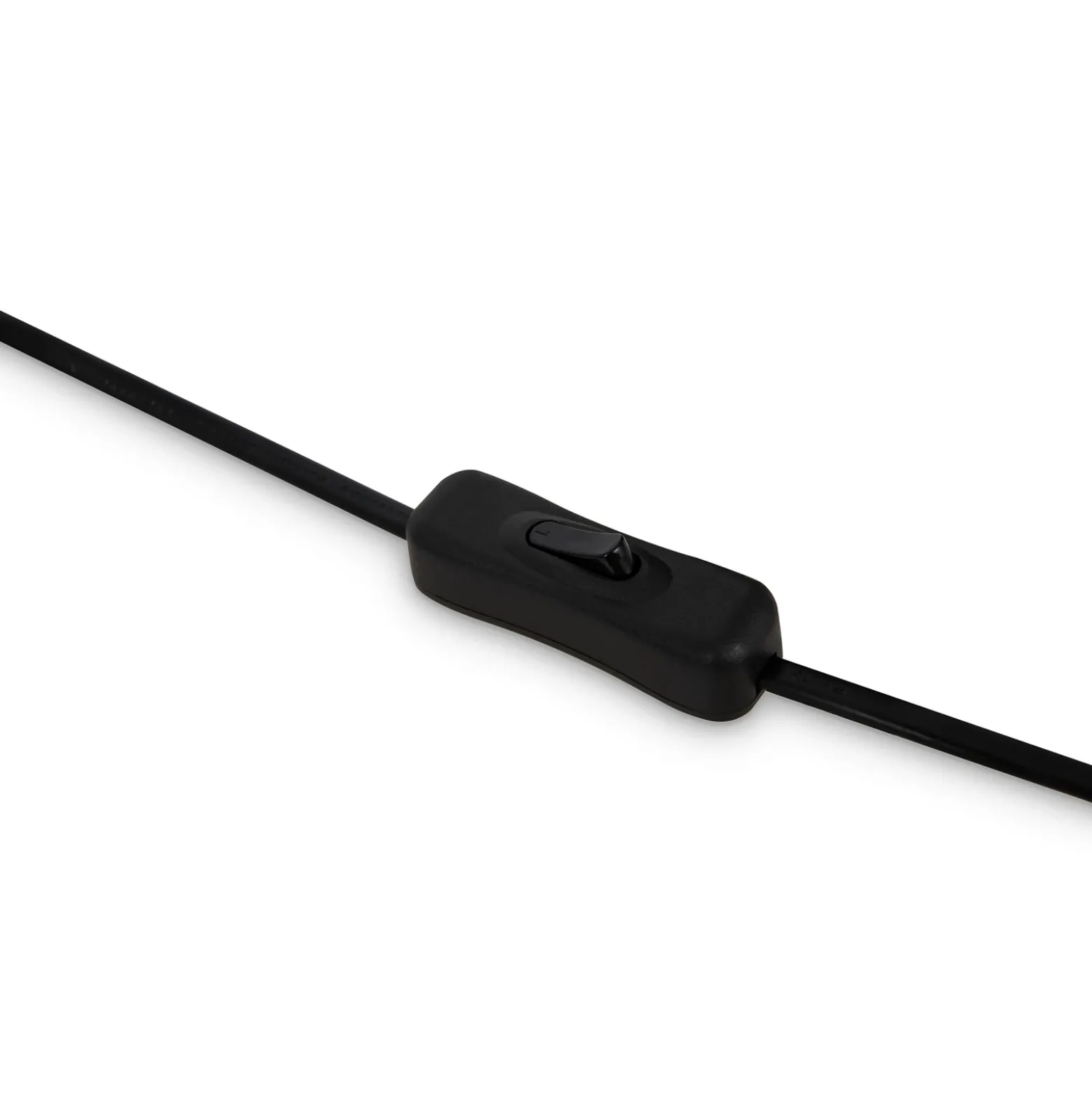 Maytoni Lámpara de mesa Memory, negra, altura 42 cm, cerámica