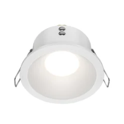 Maytoni lámpara de techo empotrable Zoom blanco Ø 8,5 cm aluminio IP65 GU10