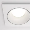 Maytoni lámpara de techo empotrable Zoom blanco 17 x 9 cm 2 luces IP65