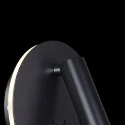 Maytoni los 176 aplique LED 3.000K redondo negro