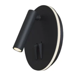 Maytoni los 176 aplique LED 3.000K redondo negro