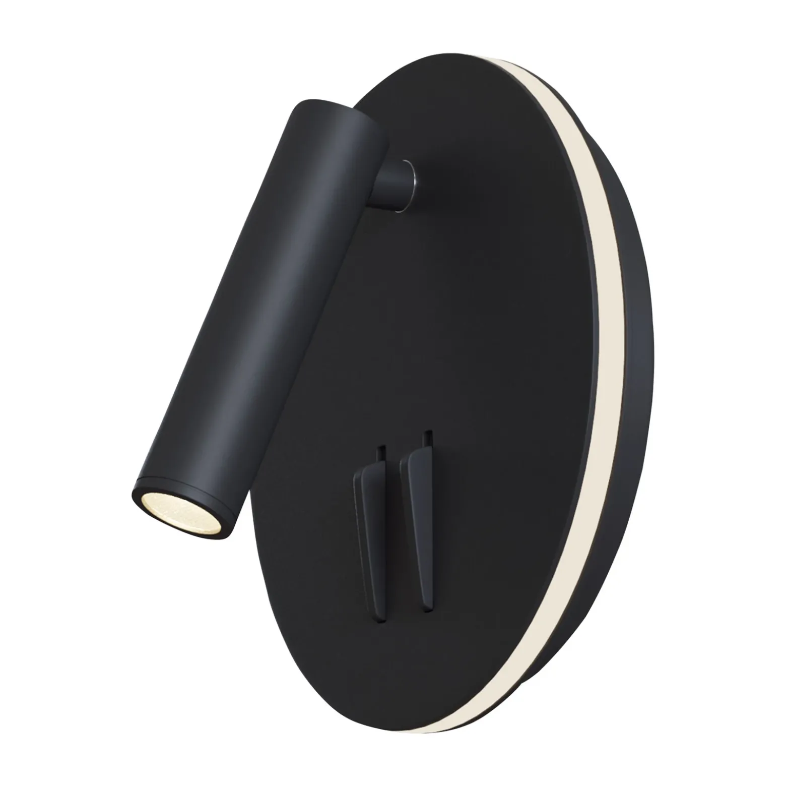 Maytoni los 176 aplique LED 3.000K redondo negro