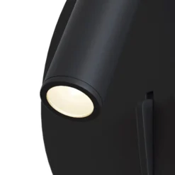 Maytoni los 176 aplique LED 3.000K redondo negro