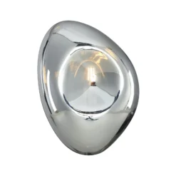 Maytoni Mabell aplique de vidrio, cromo