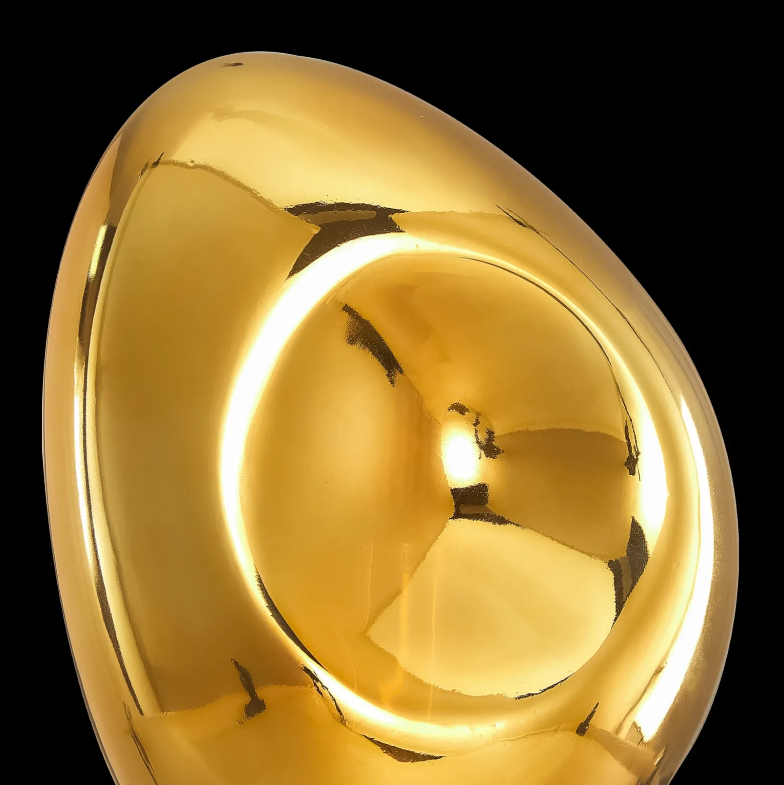 Maytoni Mabell aplique de vidrio, oro