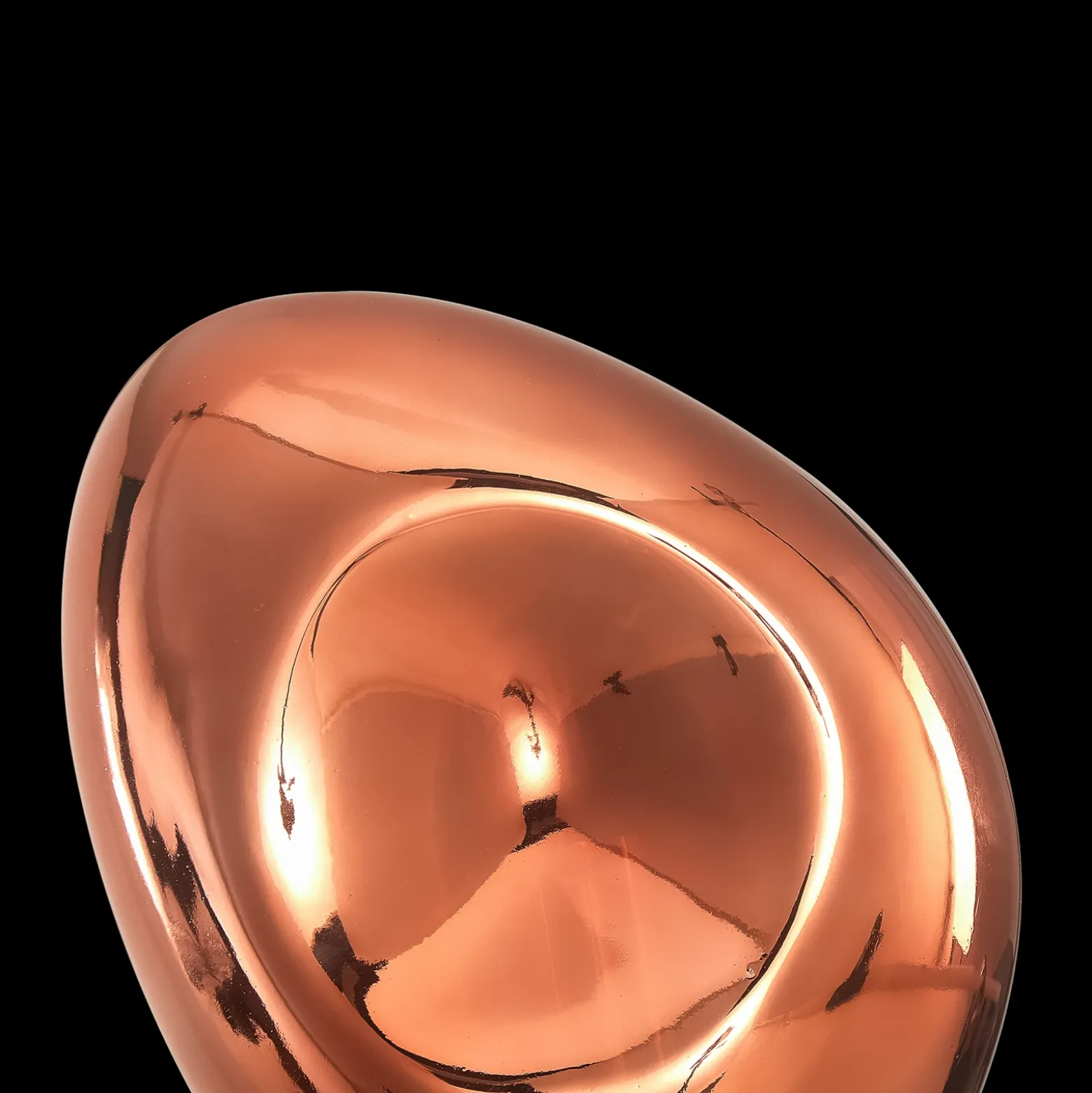 Maytoni Mabell aplique de vidrio, cobre