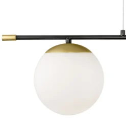 Maytoni Nostalgia lámpara colgante 2 luces vidrio