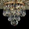 Maytoni Palace lámpara de araña, pantalla cristal