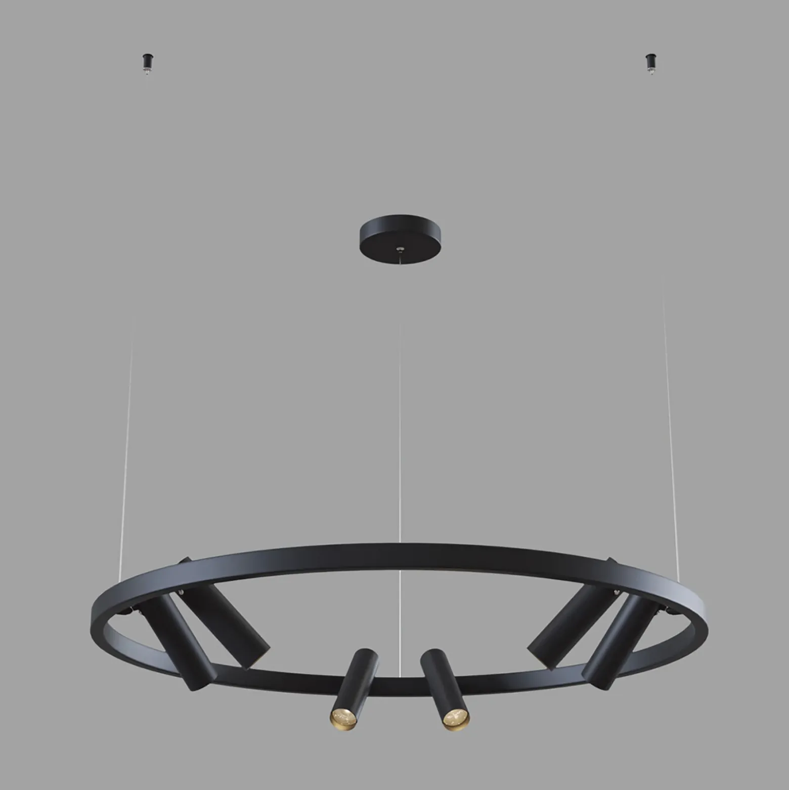 Maytoni Satellite colgante LED 3.300 K negro