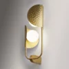 Maytoni Tropic aplique de pared, derecha, latón, 2 luces, metal