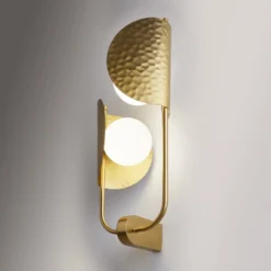 Maytoni Tropic aplique de pared, derecha, latón, 2 luces, metal