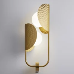 Maytoni Tropic aplique de pared, derecha, latón, 2 luces, metal