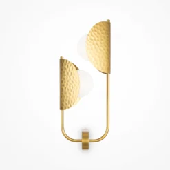 Maytoni Tropic aplique de pared, derecha, latón, 2 luces, metal
