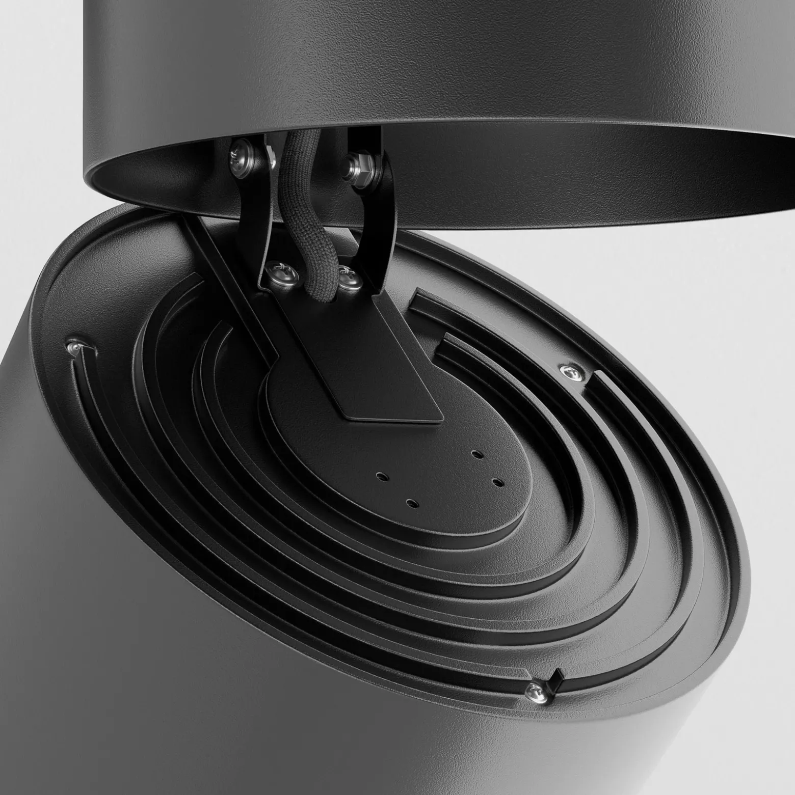 Maytoni Yin foco LED Sistema Unity, Triac, 930, negro