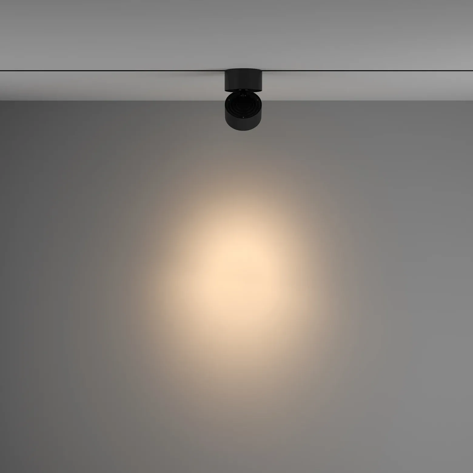 Maytoni Yin foco LED Sistema Unity, Triac, 930, negro