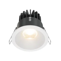 Maytoni Zoom Empotrable LED 930 IP65 triac redondo, blanco