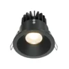 Maytoni Zoom Foco empotrable LED 930 IP65 triac redondo, negro