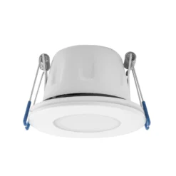 MEGAMAN Foco empotrable LED Tego Slim, paquete de 10, 4.000 K, blanco