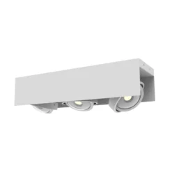 MEGATRON Cardano foco de techo LED 3 luces blanco
