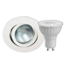Megatron DecoclicSet anillo LED GU10 4,2W blanco