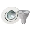 Megatron DecoclicSet foco GU10 5,2W blanco