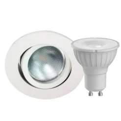 Megatron DecoclicSet foco LED GU10 5W blanco