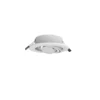 MEGATRON Foco empotrable LED Planex Powerlens, 4,8 W, blanco