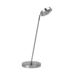 Megatron Ottica Lámpara de mesa LED con atenuador, titanio