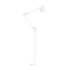midgard Federzug lámpara de pie, ajustable, blanco
