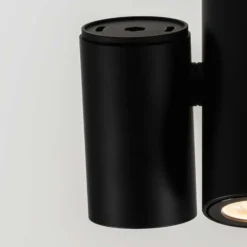 Milan Kronn foco de techo 3 luces negro