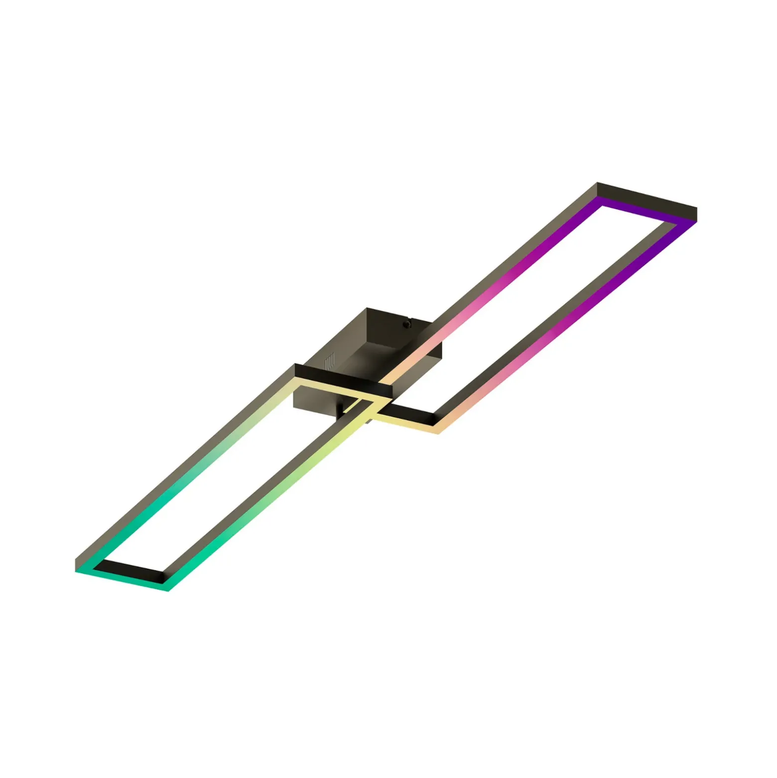 Müller Licht tintón Plafón LED Ciso, RGB, CCT, negro