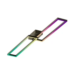 Müller Licht tintón Plafón LED Ciso, RGB, CCT, negro