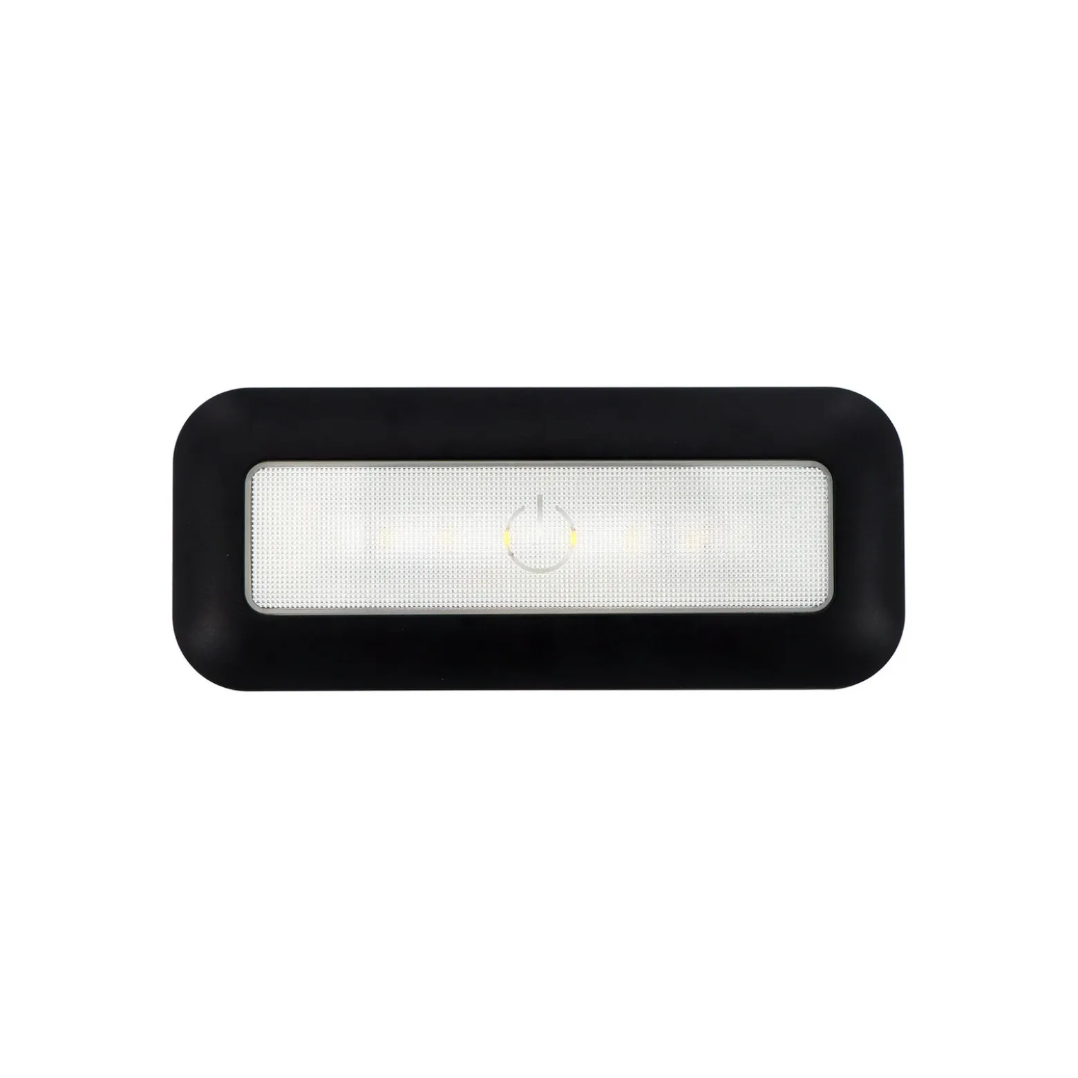 Mobina Push 15 lámpara de mueble LED, batería recargable, negro