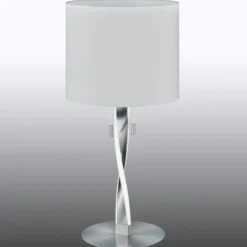 Moderna lámpara de mesa Nandor con LED adicionales