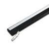 ModuLite F Lámpara LED bajo mueble, negra, 45 cm, 3.000 K, aluminio