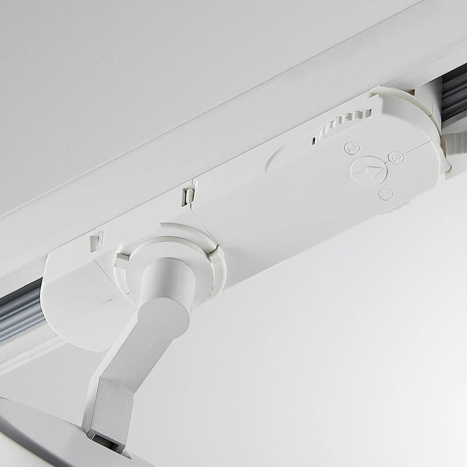 Molto Luce foco de riel LED trifásico Magis, blanco, 830