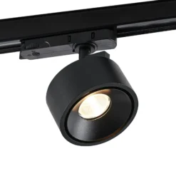 Molto Luce foco de riel LED trifásico Magis, negro, 830